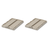 Liewood - Zestaw 2 składanych skrzynek Weston S Sandy