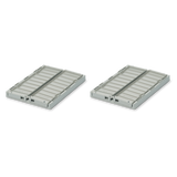 Liewood - Zestaw 2 składanych skrzynek Weston S Dove blue