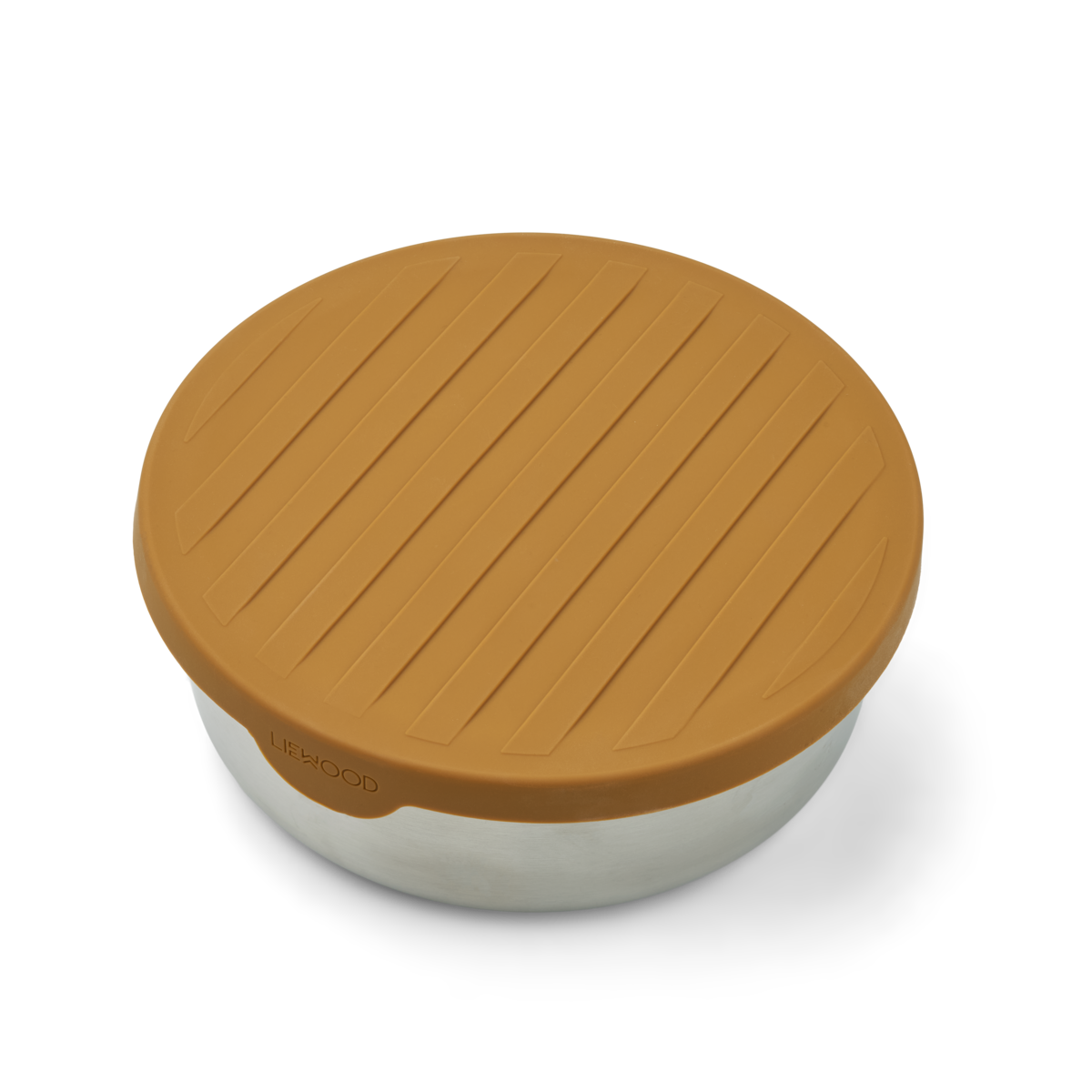 Liewood - Miska z przegródkami Liby Golden caramel