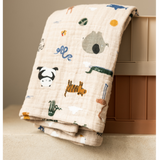 Liewood - Zestaw dwóch pieluszek muślinowych Lewis, Around the World / Sandy