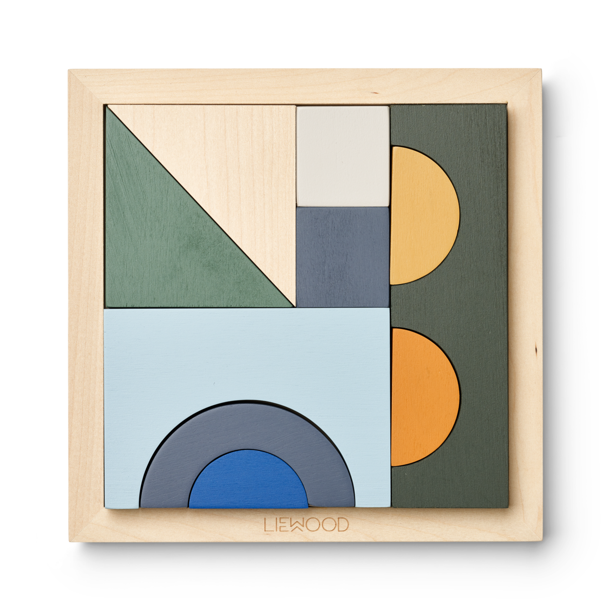 Liewood - Drewniana układanka Ishan