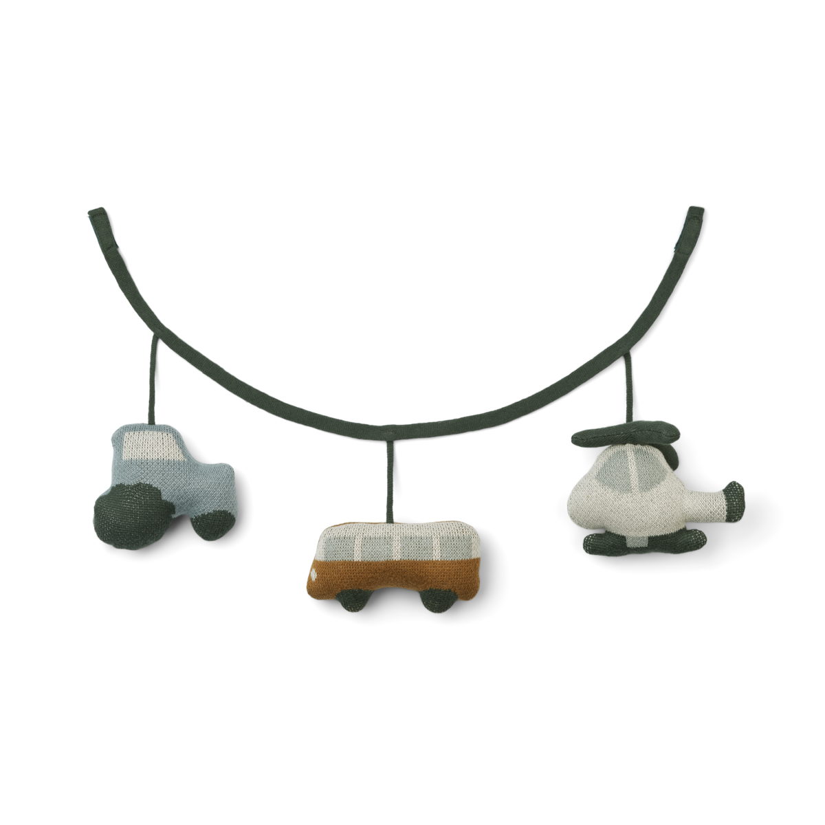 Liewood - Zawieszka do wózka Marlen Vehicles / Blue fog multi mix