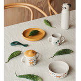 Liewood - Zestaw obiadowy Vivi, Around the world / Sandy