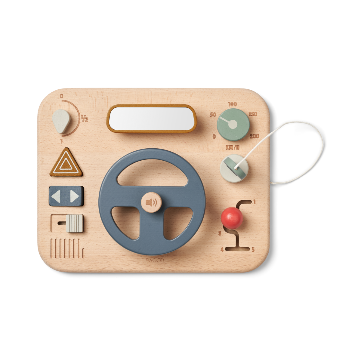 Liewood - Drewniana tablica manipulacyjna Magnus