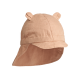 Liewood - Kapelusz przeciwsłoneczny lniano-bawełniany Gorm Pale tuscany