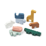 Liewood - Zestaw drewnianych zwierzątek do układania konstrukcji