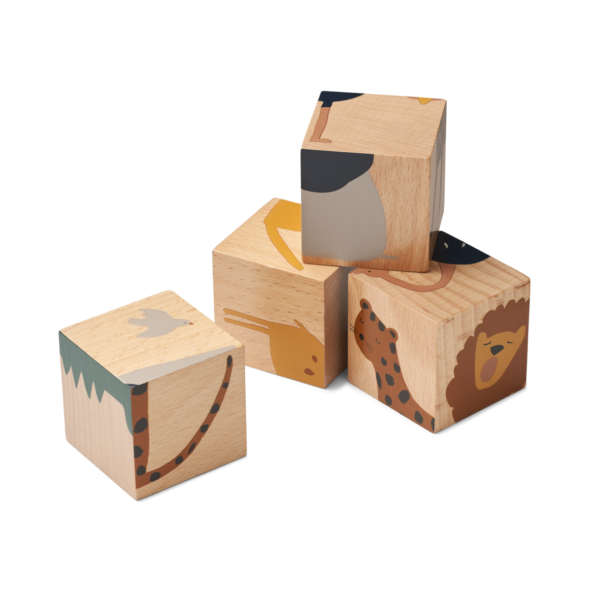 Liewood - Drewniane puzzle Aage