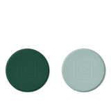 Liewood - Silikonowe Frisbee Brice 2-pak Garden green / Ice blue