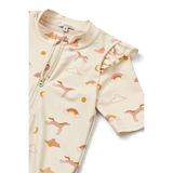 Liewood - Kostium kąpielowy z krótkim Dream / Ecru