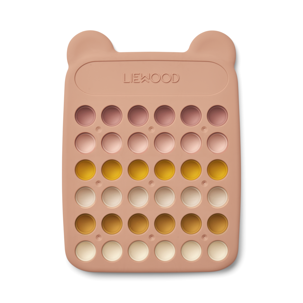 Liewood - Silikonowa zabawka sensoryczna Thoa Pop Toy Dark rose multi mix