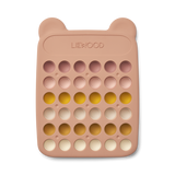 Liewood - Silikonowa zabawka sensoryczna Thoa Pop Toy Dark rose multi mix