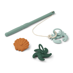 Liewood - Silikonowa gra zręcznościowa - zestaw do wędkowania Malcolm