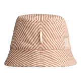 Liewood - Bawełniany kapelusz w paski Salva Tuscany rose / Sandy