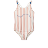 Liewood - Kostium kąpielowy Suna Sorbet rose / Creme de la creme