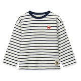 Liewood - Longsleeve Tyler Stripe Classic navy / Creme de la creme