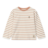Liewood - Longsleeve Tyler Stripe Tuscany rose / Creme de la creme