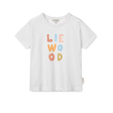 Liewood - T-shirt Apia Linwood Pale tuscany / Crisp white