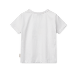 Liewood - T-shirt Apia Linwood Pale tuscany / Crisp white