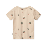 Liewood - T-shirt Apia Peach / Sea shell