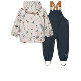 Liewood - Zestaw przeciwdeszczowy Manu Sea creature / Sandy