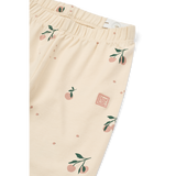 Liewood - Legginsy z bawełny organicznej Marie, Peach / Sea shell