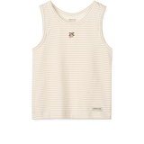 Liewood - Top na ramiączkach z bawełny organicznej GOTS, Mini peach sea shell