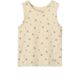 Liewood - Top na ramiączkach z bawełny organicznej GOTS, Mini peach sea shell