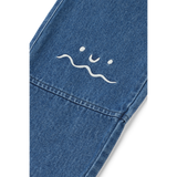 Liewood - Spodnie jeansowe z nadrukiem Cesar, Medium blue denim