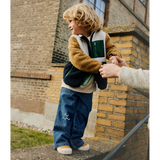 Liewood - Spodnie jeansowe z nadrukiem Cesar, Medium blue denim