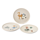 Liewood - Zestaw talerzyków Remco, Around the world / Sandy