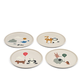 Liewood - Zestaw talerzyków Remco, Around the world / Sandy