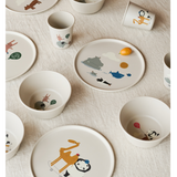 Liewood - Zestaw talerzyków Remco, Around the world / Sandy