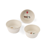 Liewood - Zestaw miseczek Lana, Around the world / Sandy