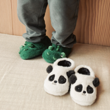 Liewood - Kapcie Aviaja Bear, Garden green