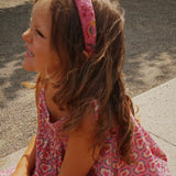 Konges Slojd - Opaska do włosów z ozdobnymi koralikami Bubble Gum