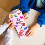 OMY - Naklejki na paznokcie dla dzieci friends - 200 sztuk