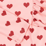 Konges Slojd - Kostium kąpielowy z długimi rękawami i falbankami Manuca