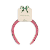 Konges Slojd - Opaska do włosów z ozdobnymi koralikami Bubble Gum