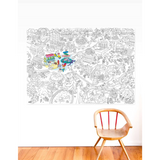 OMY - Kolorowanka 100x70 - Świat zwierząt