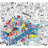 OMY - Gigantyczna kolorowanka 100x70 - Surf&Skate