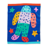 Halcyon Nights - Miękki kocyk z dziecięcym wzorem Rocket Ride