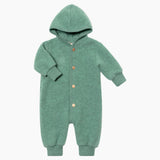 Engel Natur - Kombinezon z delikatnej wełny merino, jade mélange