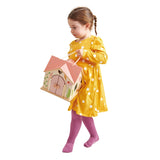 Tender Leaf Toys - Przenośny, leśny domek z wyposażeniem i laleczkami