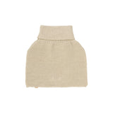 HUTTEliHUT – Dzianinowy komin z wełny merino, Sand Melange