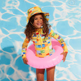 Halcyon Nights - Kostium kąpielowy z długim rękawem Chomp chomp