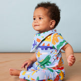 Halcyon Nights - Miękkie body krótkim rękawem Dino Days