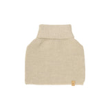 HUTTEliHUT – Dzianinowy komin z wełny merino, Sand Melange