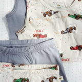 Konges Slojd - Bokserki dziecięce z bawełny organicznej Tradewinds / grand prix