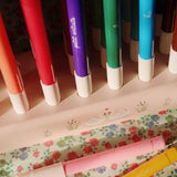 Konges Slojd - Zestaw 24 markerów w drewnianym bloku, mizumi big