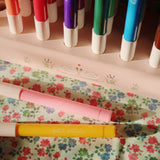 Konges Slojd - Zestaw 24 markerów w drewnianym bloku, mizumi big